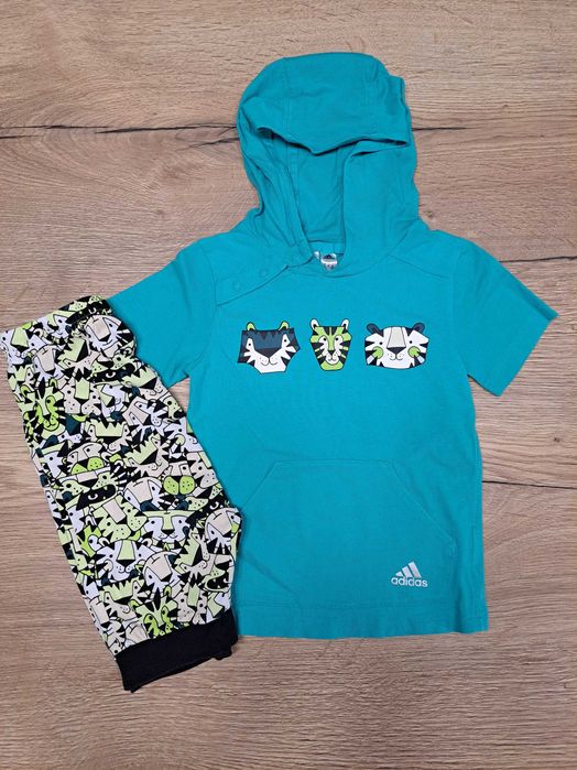 Zestaw Adidas - koszulka + spodenki - rozmiar 98
