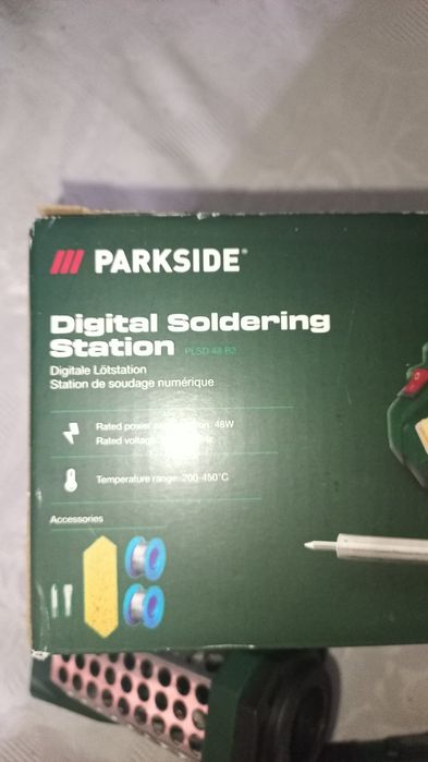 Паяльна станція. Parkside PLSD 48/C. Цифрова.