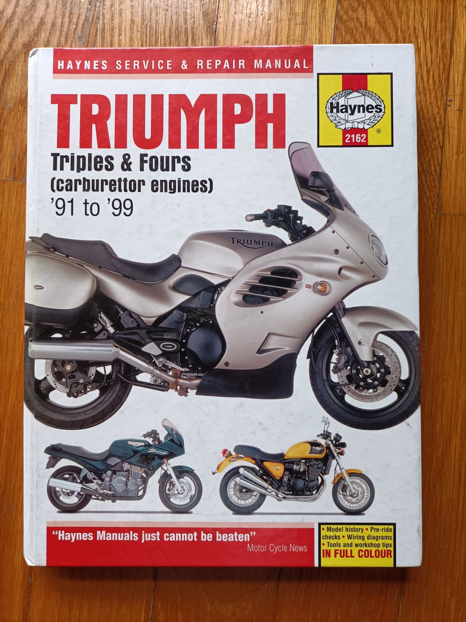 Triumph Trophy manual Haynes repair