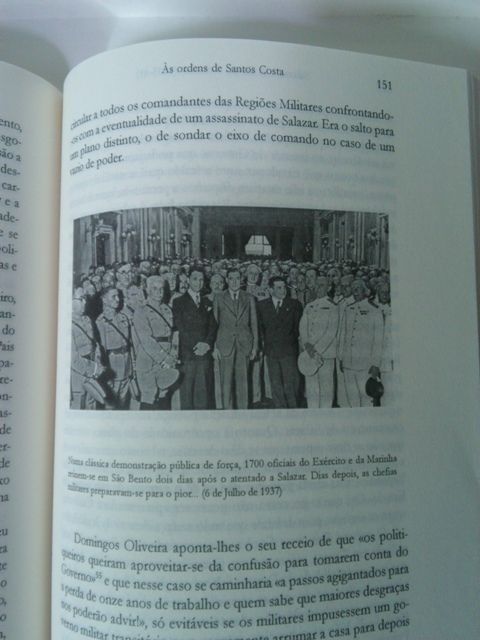 Debaixo de Fogo! Salazar e as Forças Armadas. (1935-41)