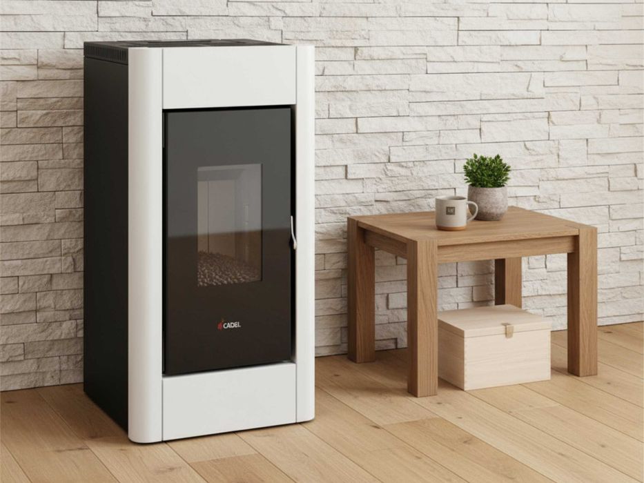 Piecyk na pellet piec wolnostojący Cadel Sweet 7kw AIR Powietrzny A+
