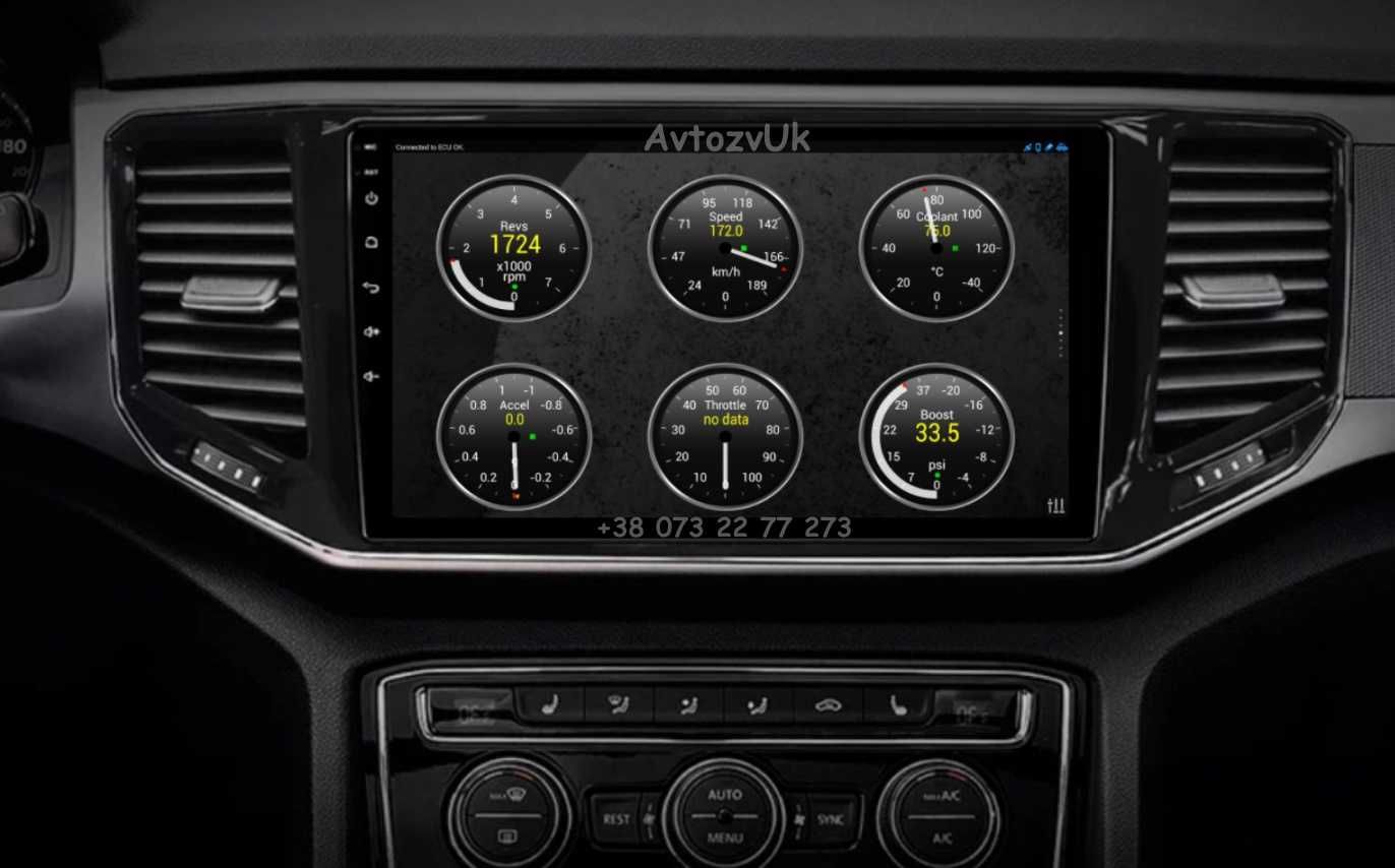 Магнитола CRAFTER Volkswagen VW TRANSPORTER T6 Atlas TERAMONT Android