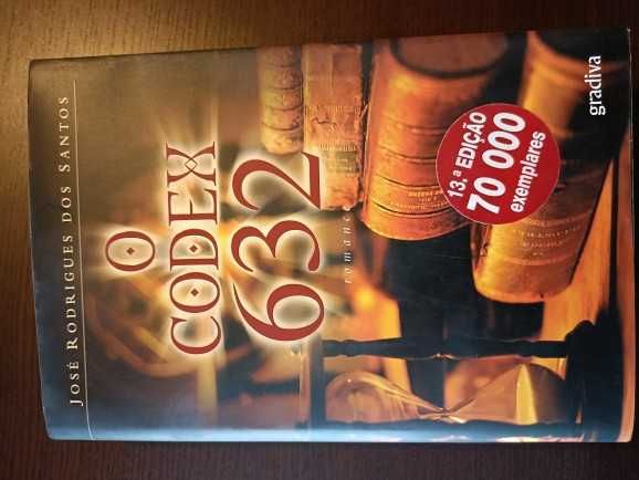 Livro o Codex 632 de José Rodrigues dos Santos