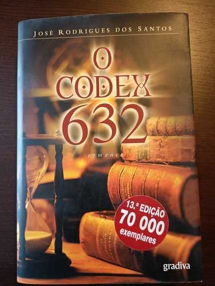 Livro o Codex 632 de José Rodrigues dos Santos