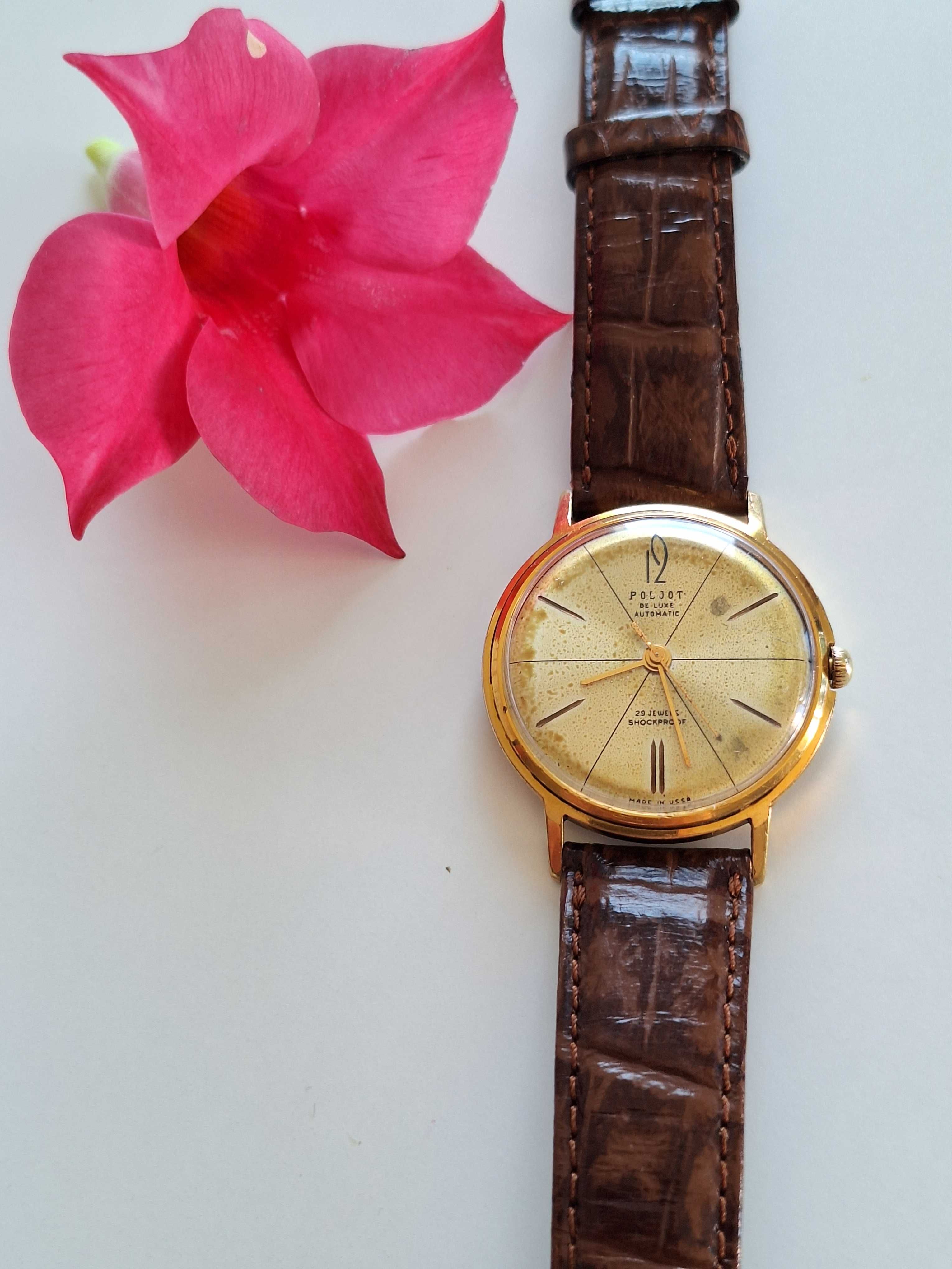 Poljot de luxe automatic pasek