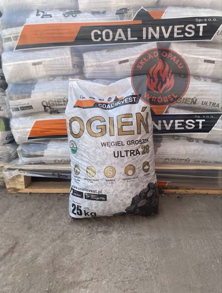 Ekogroszek OGIEŃ ULTRA 26-29 MJ