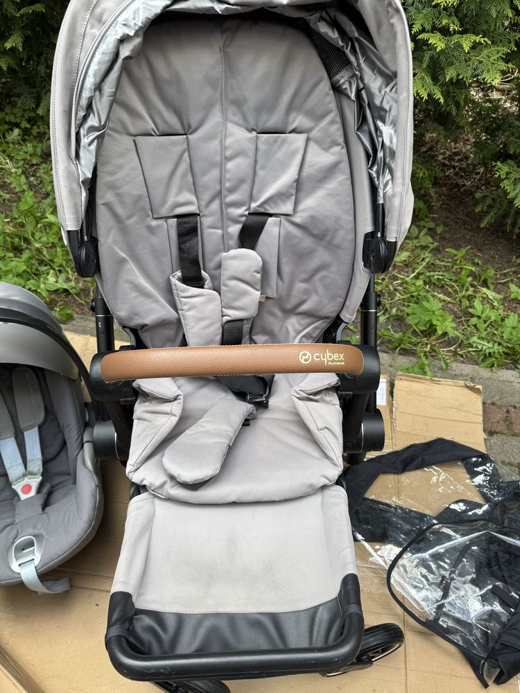 Cybex priam 2.0 soho grey 3w1 dodatki