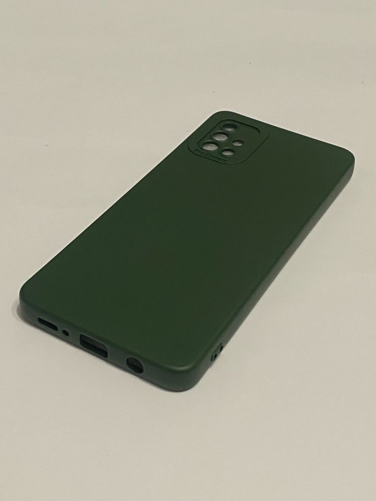 Чохол Samsung A51 Плотний Протиударний з Мікрофіброю