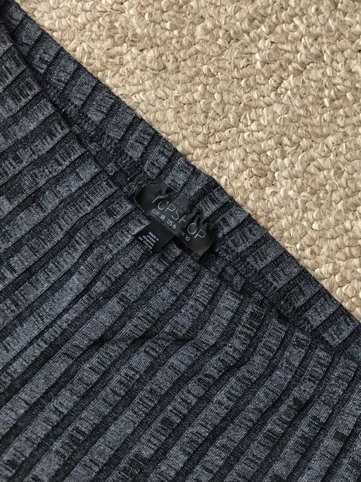 Штани кльош у рубчик