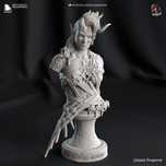 Karlach Popiersie (BUST) - figurka inspirowana Baldur's Gate 3