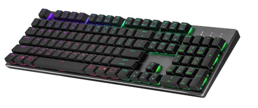Klawiatura Cooler Master SK653 mechaniczna bezprzewodowa układ IT
