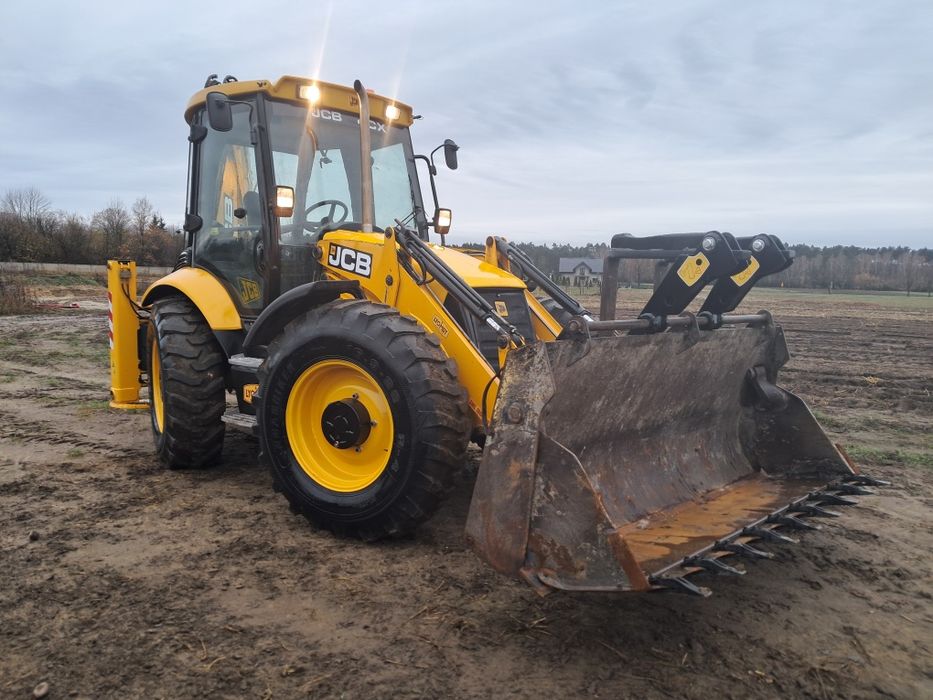 Koparko ładowarka jcb 4cx umowa brutto super stan transport