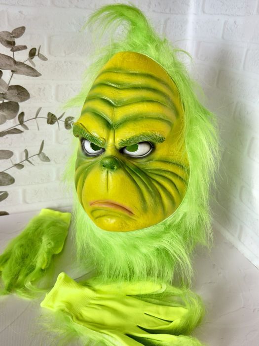 Грінч (набір маска+рукавиці)