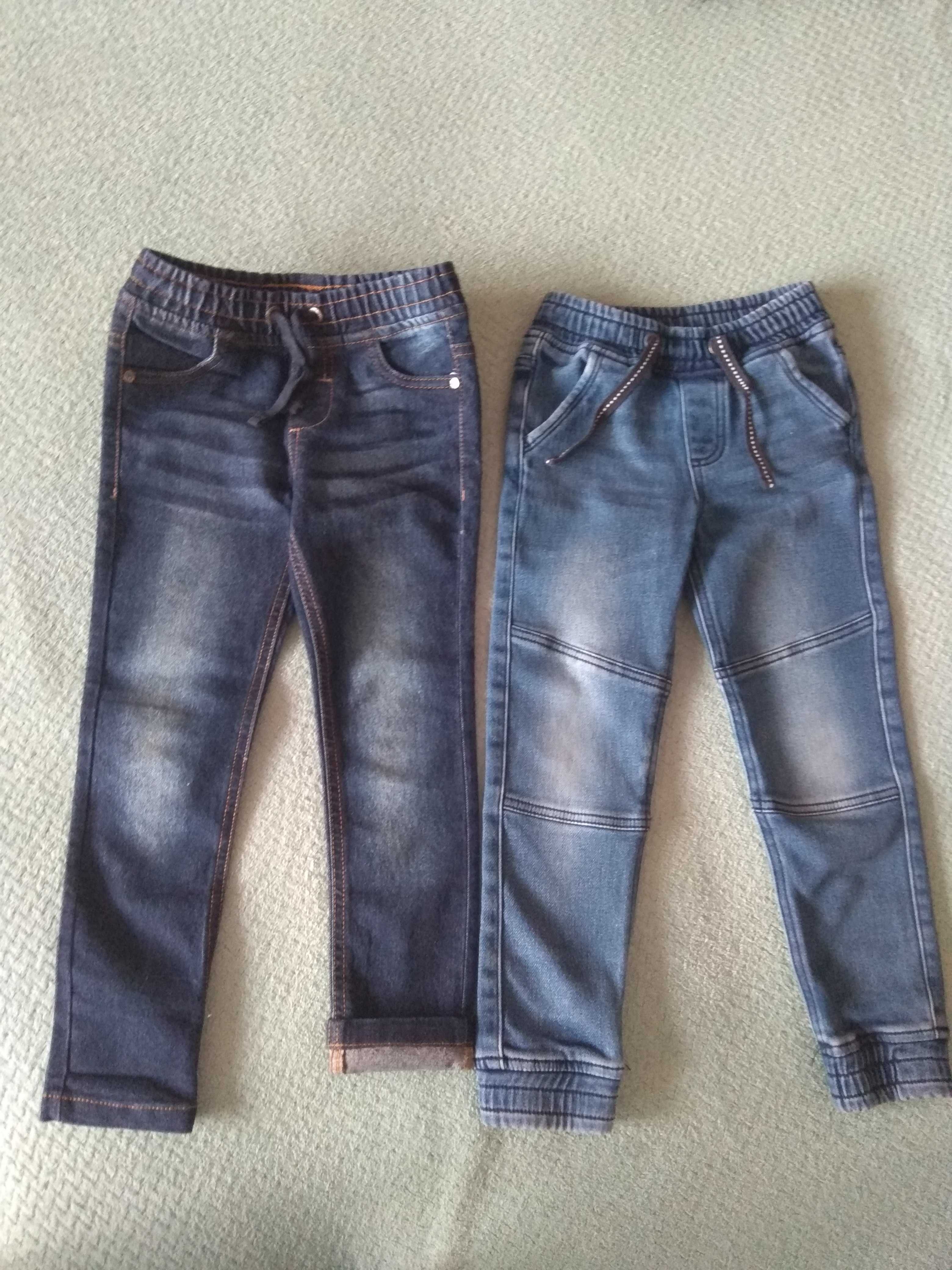 Spodnie jeans dla chłopca 110