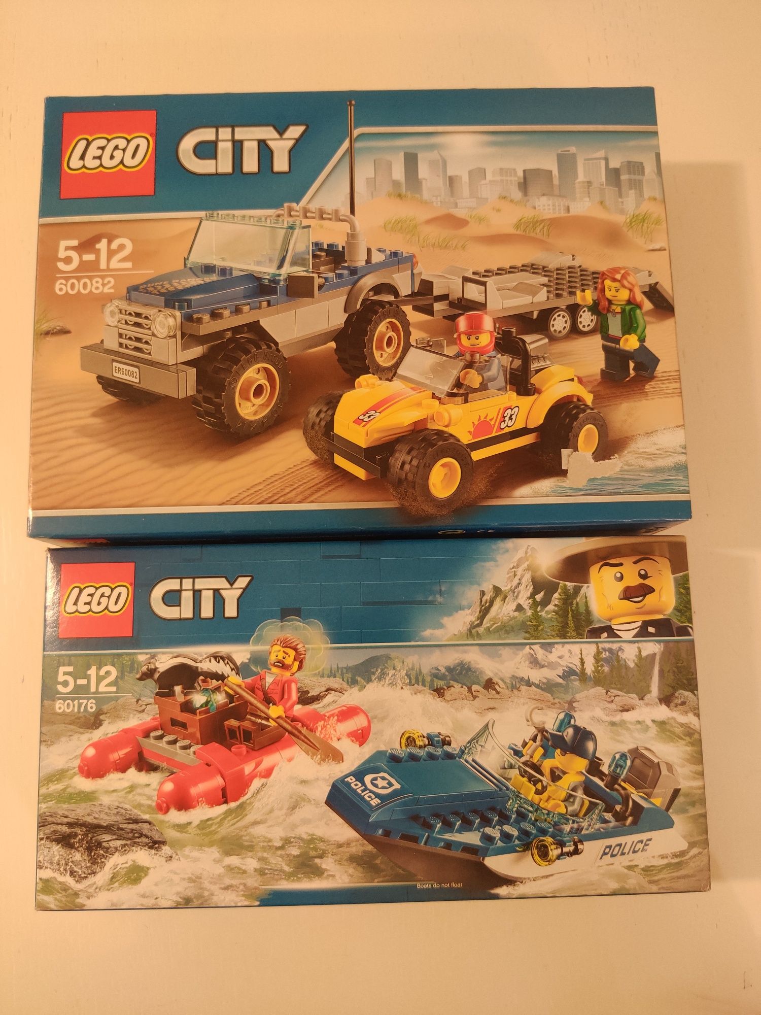 Zestaw LEGO City 60082 i 60176