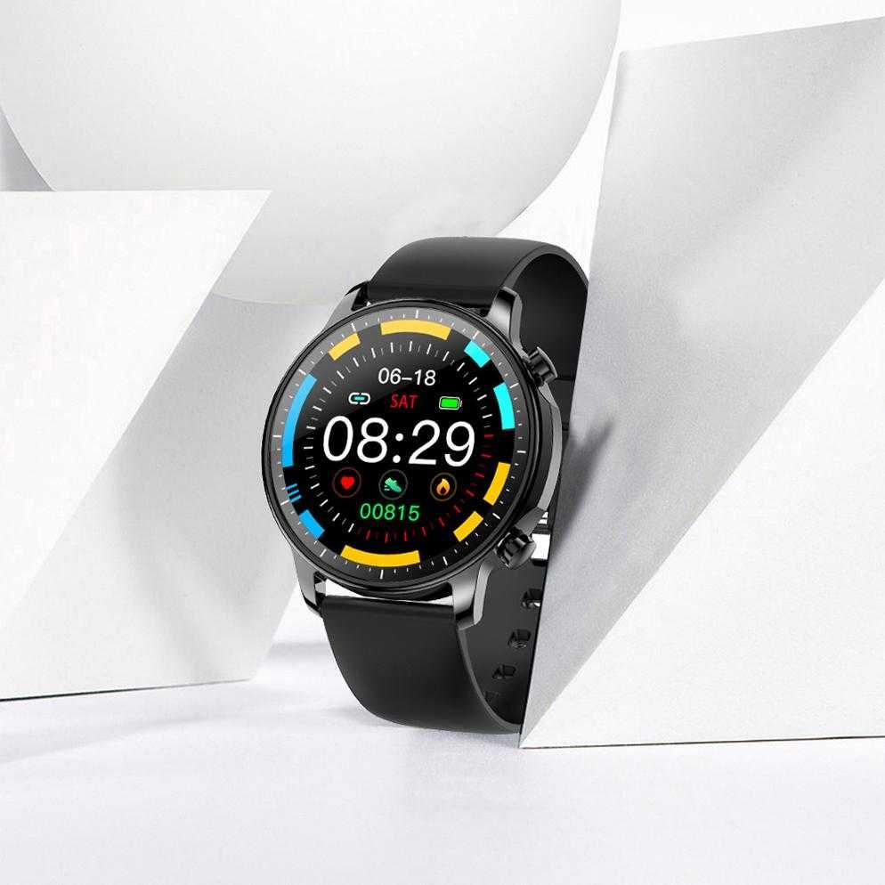 SmartWatch V23 monitor tętna, ciśnienia, O2, powiadomienia APP.