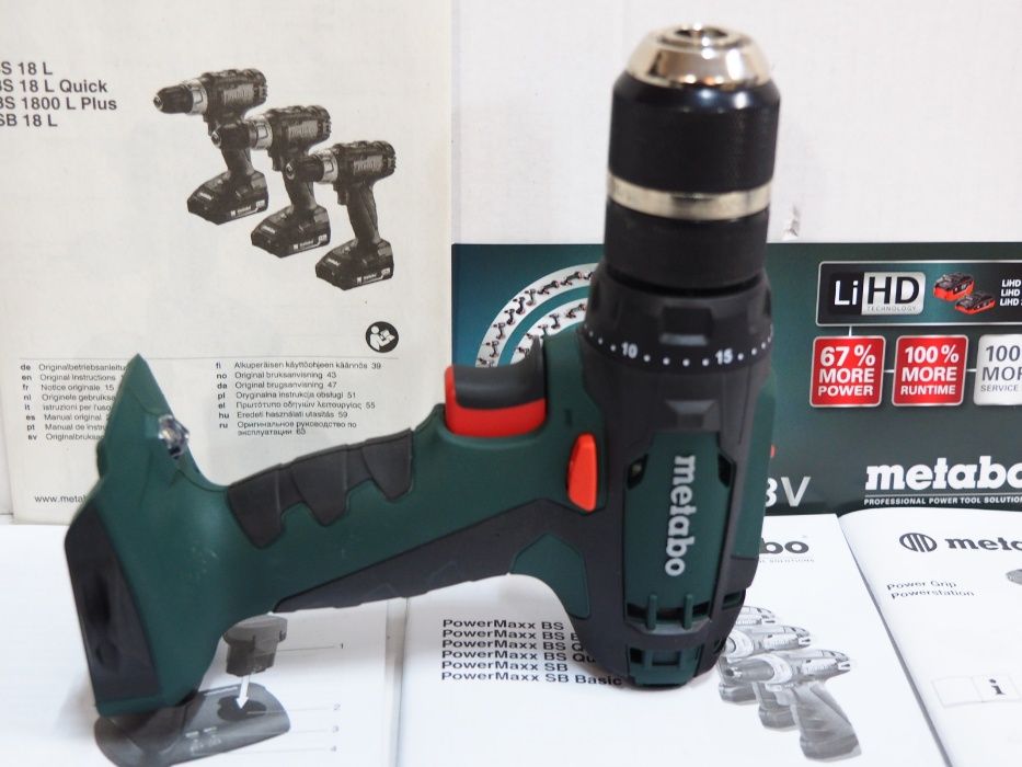 METABO BS 14,4 LI wkrętarka uchwyt 13mm NOWY MODEL mafell bateria