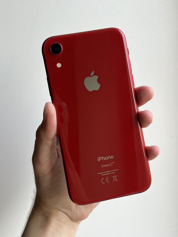 iPhone XR 128 Gb Product Red Neverlock АКБ 83%, без Face id