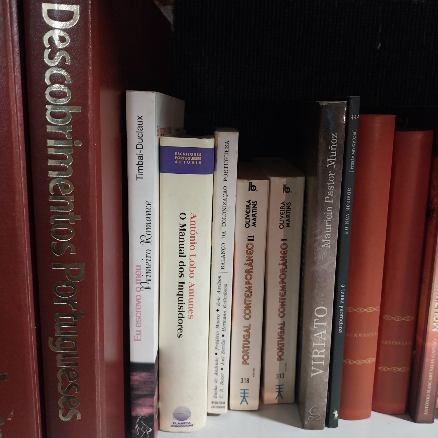 Biblioteca com 215 títulos
