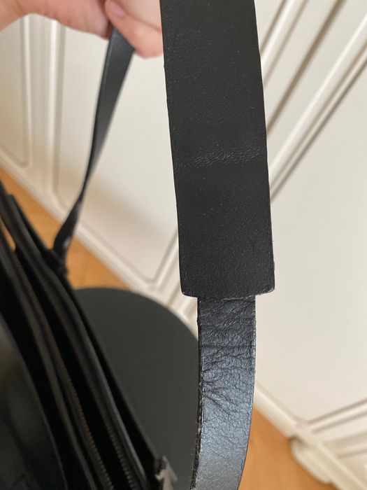 Сумка Louis Vuitton Black Leather Signature Epi Croisette PM оригінал