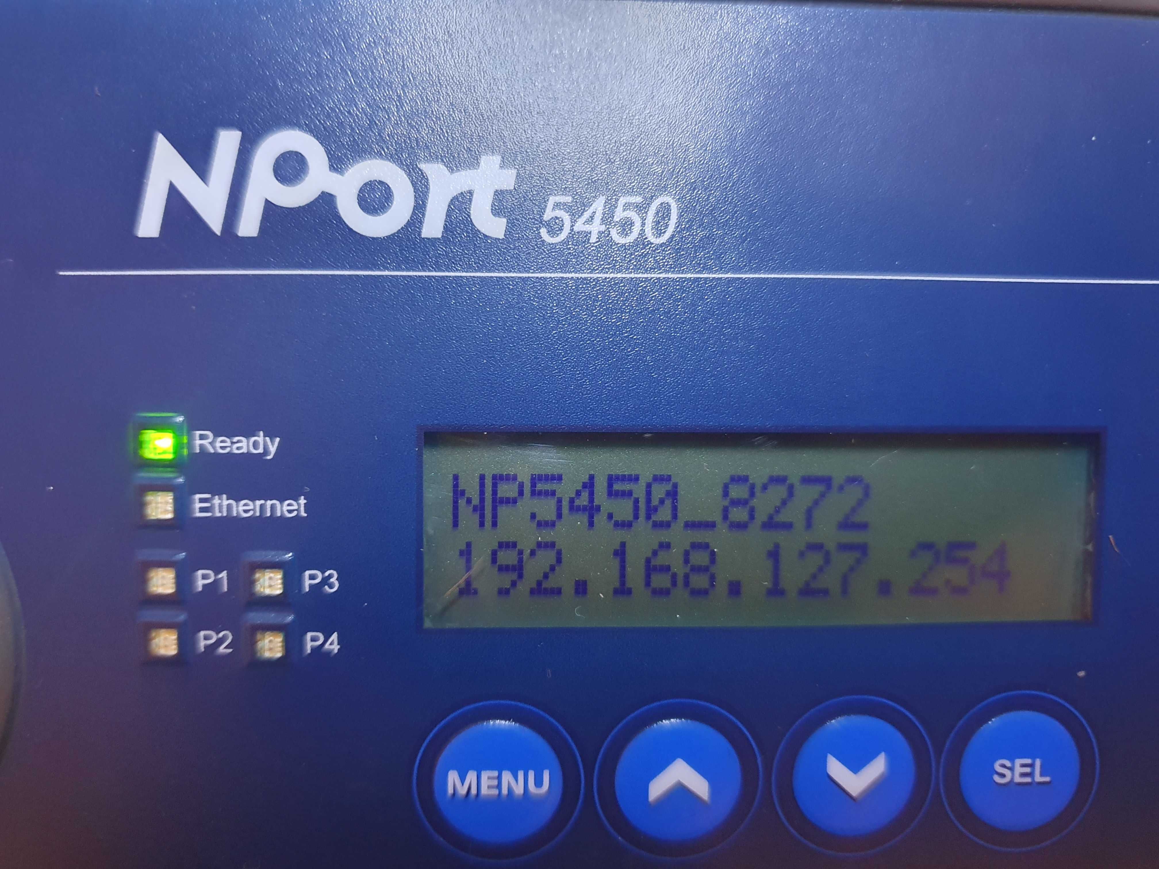 Serwer portów szeregowych Moxa NPort 5450 4x RS-232/422/485