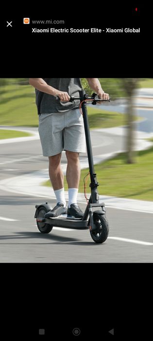 Xiaomi Electric Scooter Elite — новый, оригинал! В коробке