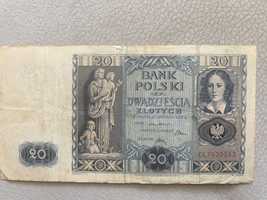 Banknot 20zł z roku 1936