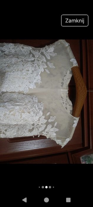 Sukienka ślubna dluga