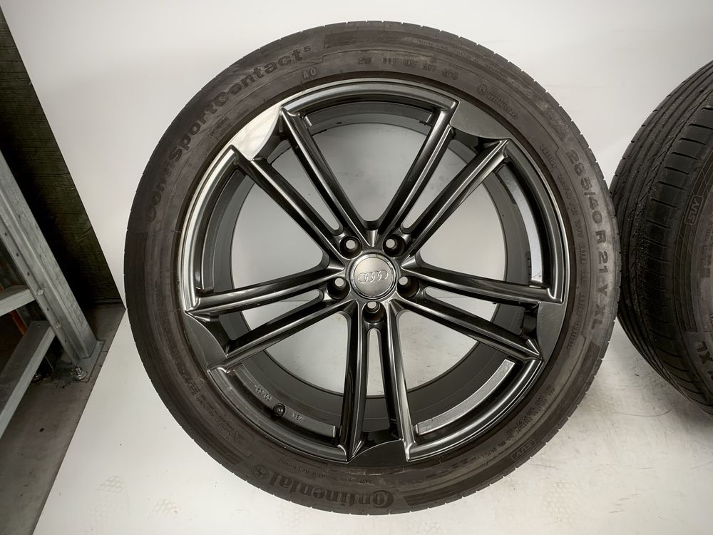 Kola letnie 21” Audi Q7 Q8 / 9,5J et31 /  Continental 285/40/21