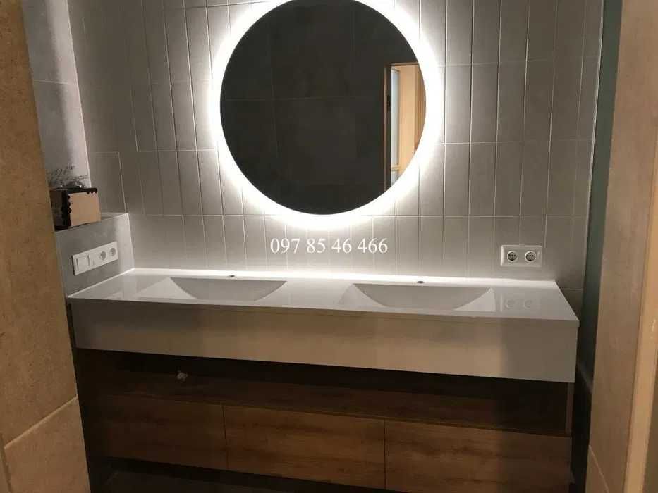 Виробник Умивальник над пральною машиною під ключ з тумбою і дзеркалом