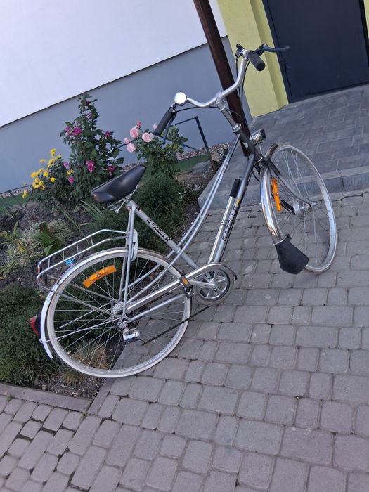 Велосипед дамка сірий