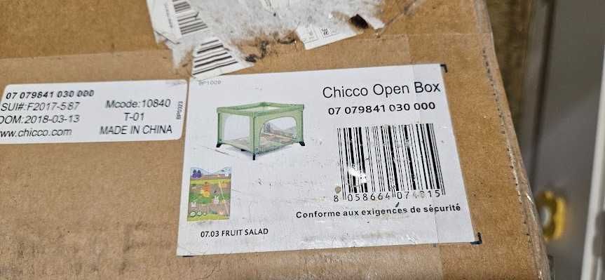 Parque Infantil Chicco Open Box .: NOVO:.