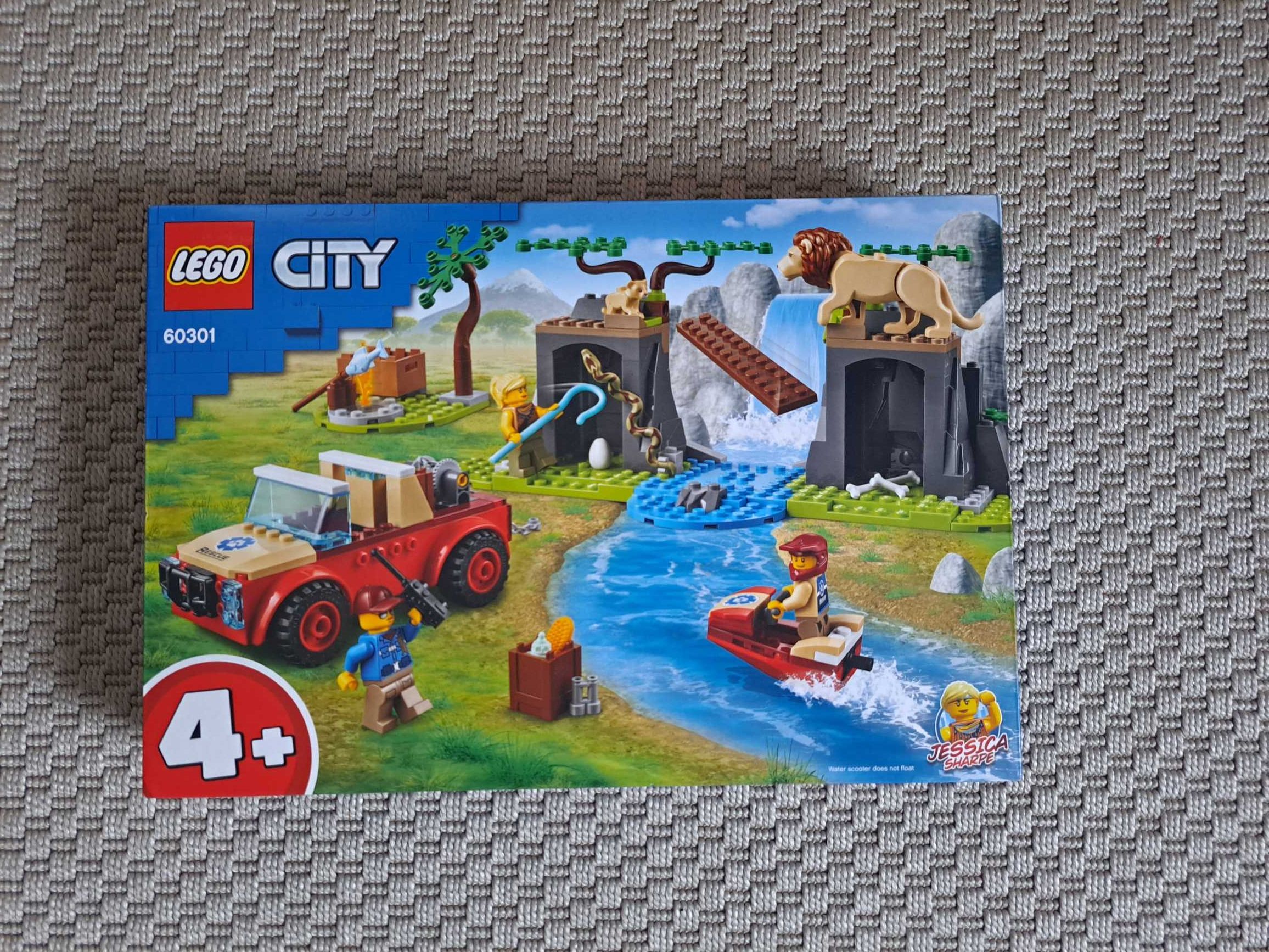 Lego city 60301 terenówka ratowników dzikich zwierzat