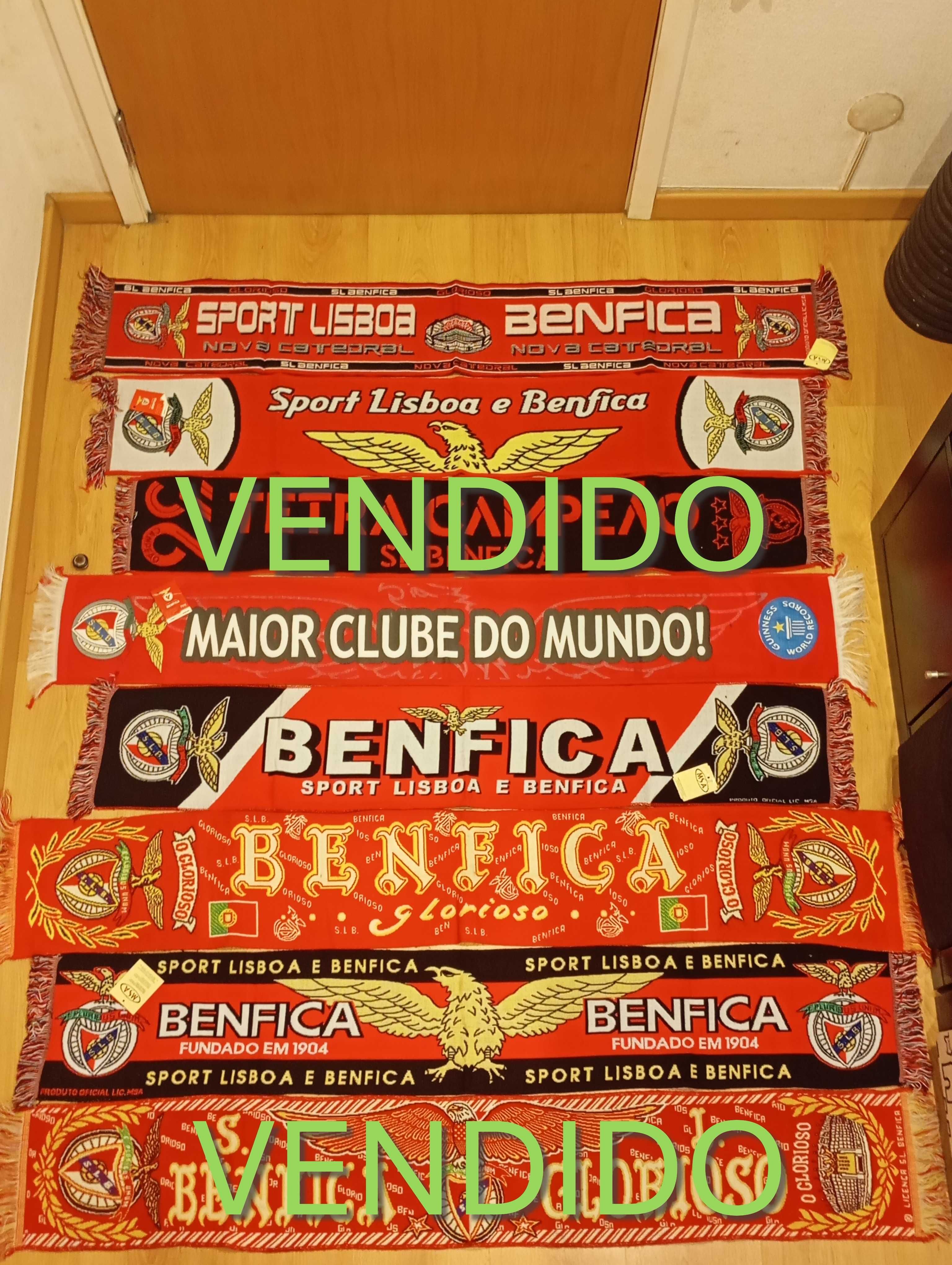 Sport Lisboa Benfica cachecol novo oficial futebol, artigo de coleção