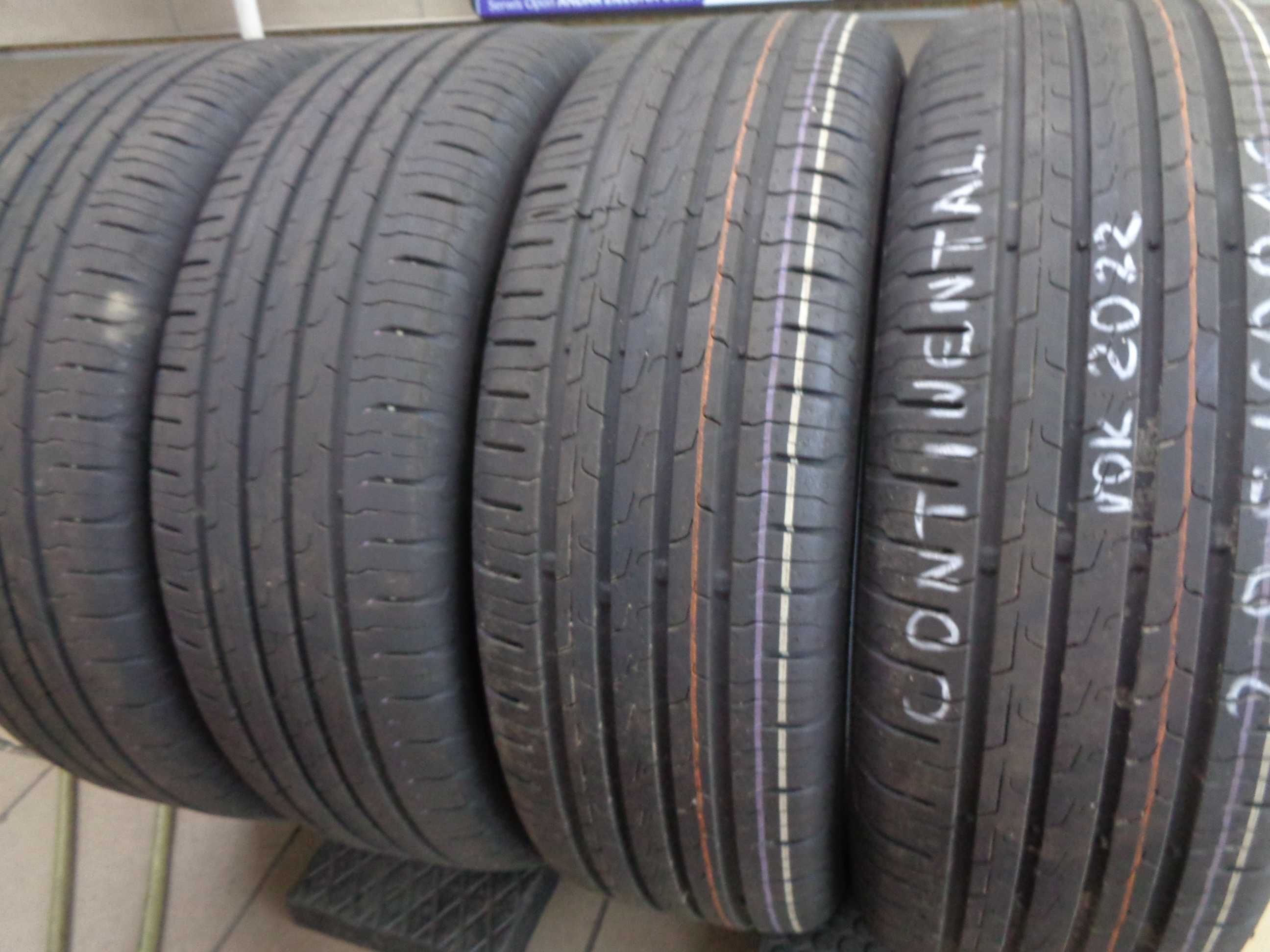 4szt. 205/60R16 CONTINENTAL EcoContact 6 - DEMO , r.2022 ,Opony Letnie