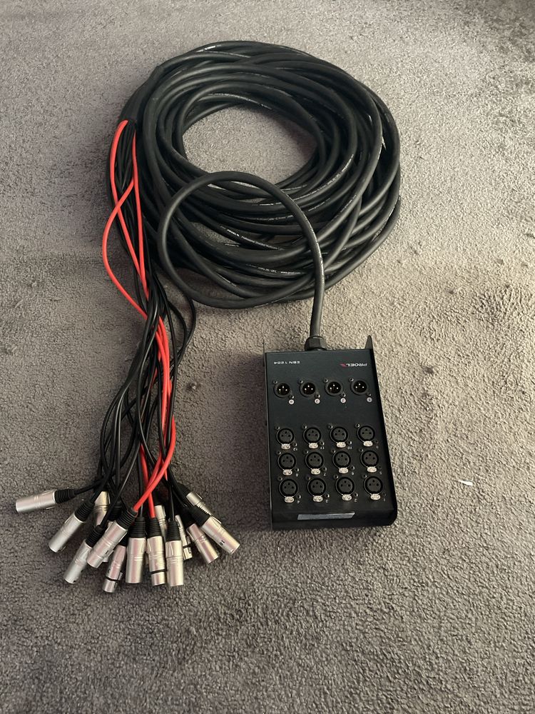Multicore 24m 12in/4out Proel