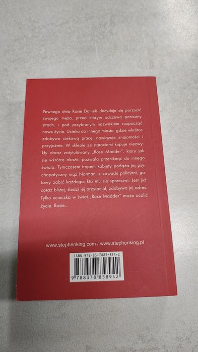 Rose Madder. Stephen King. Format kieszonkowy