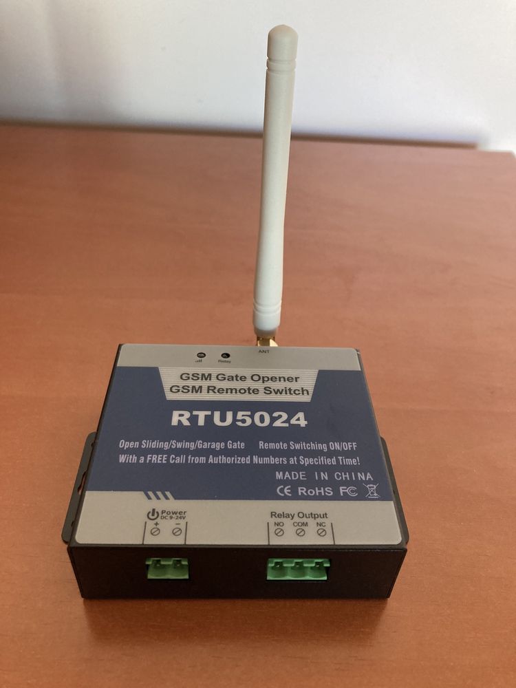 Modulo GSM abertura portões - cartão SIM