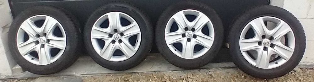 Koła 5x110 Opel Astra Zafira (zimowe)+ kołpaki oryginał