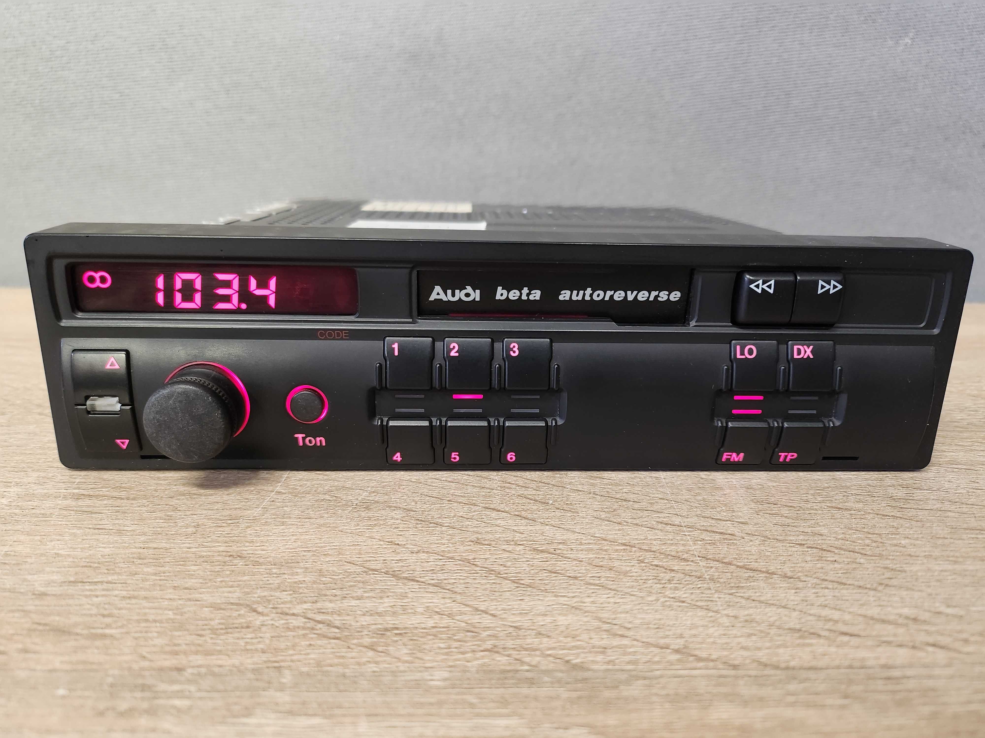 Radio Audi BETA CC ALPINE unikat 22cm A6 C4 100 80 A4 b5 A3 8L+ kod