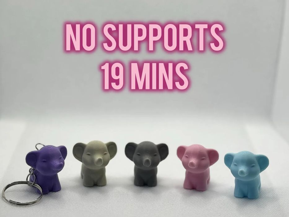 Mini Elefante Fofo (4 gramas)