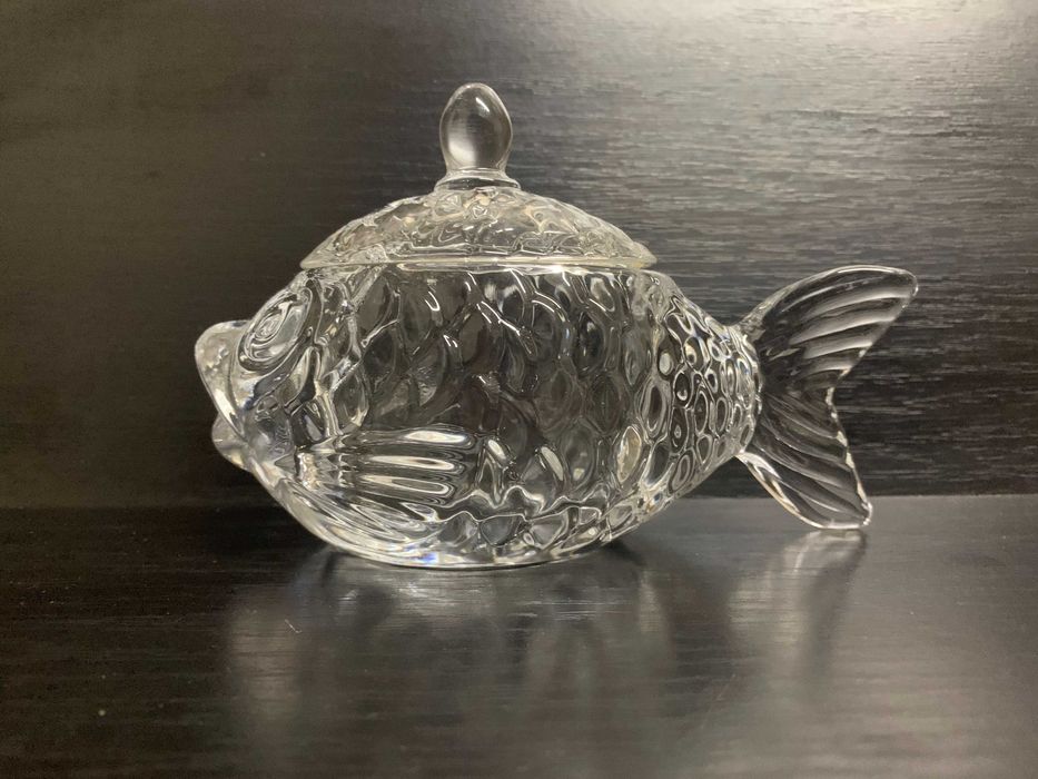 Цукорниця кришталева , сахарница из хрусталя