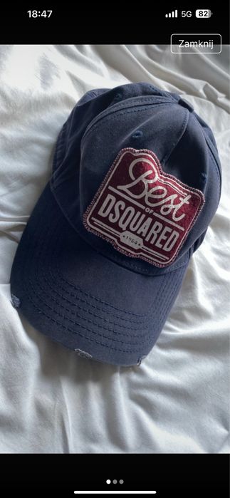 Czapka z daszkiem dsquared2