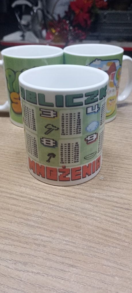 Minecraft kubek tabliczka mnożenia 330ml