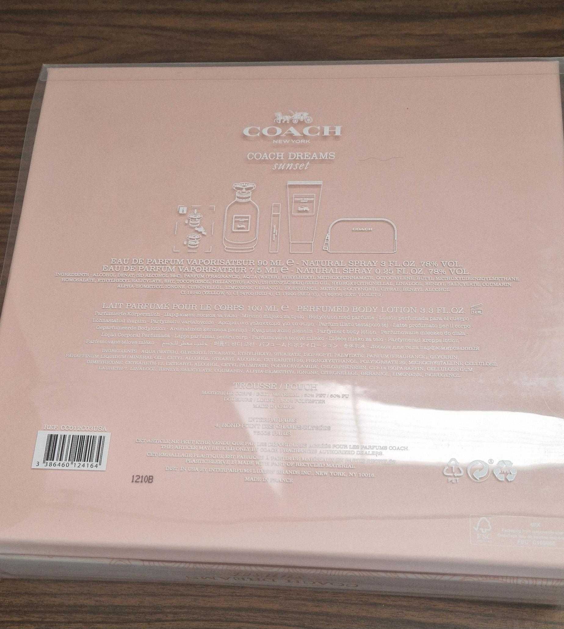 Coffret Perfume Coach Dreams Sunset