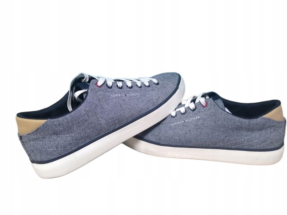 Tommy Hilfiger 44 Buty Męskie Th Hi Vulc Low Chambray Fm0Fm04945 T127