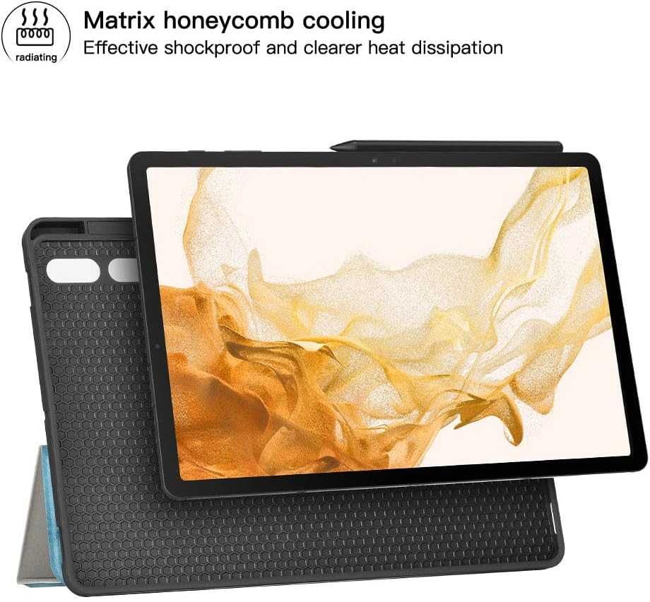Eastcoo etui Samsung Galaxy Tab S8 Plus S7 Plus S7 FE 12.4 S PEN