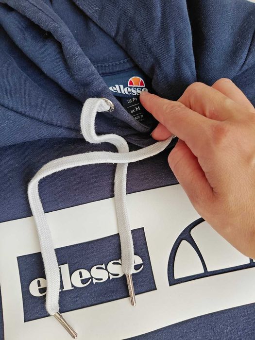 Bluza męska sportowa kangurka granatowa Ellesse M