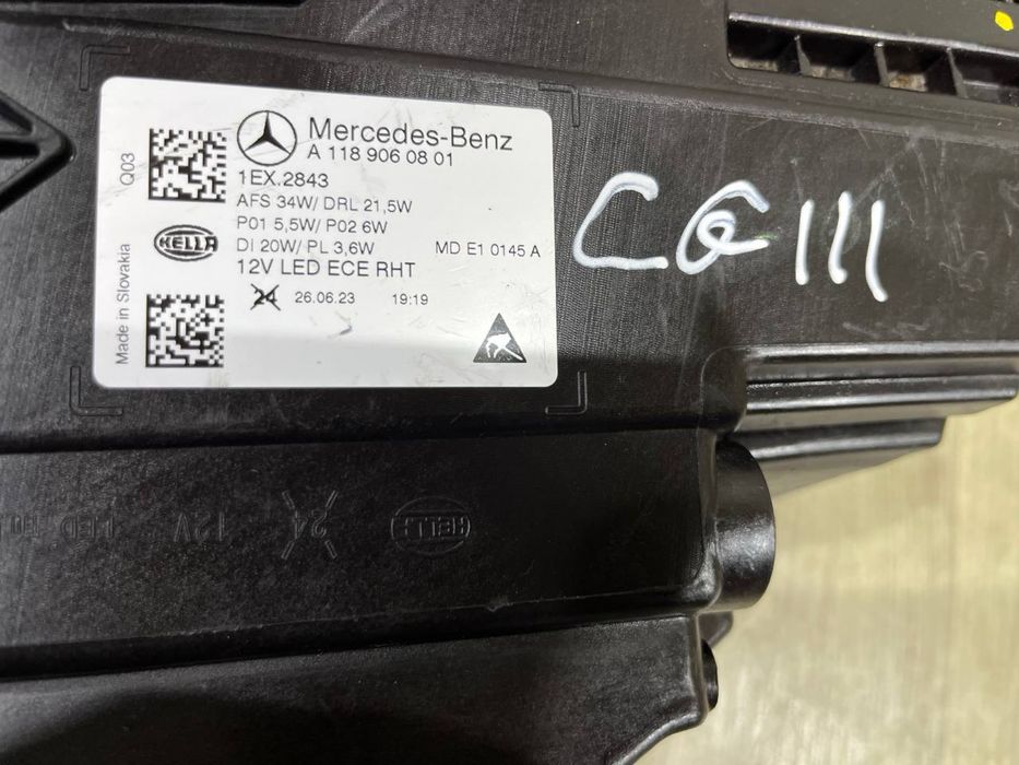 Фара передняя правая Mecedes CLA W118 ( 2023 - 2026 г. ) A1889060801