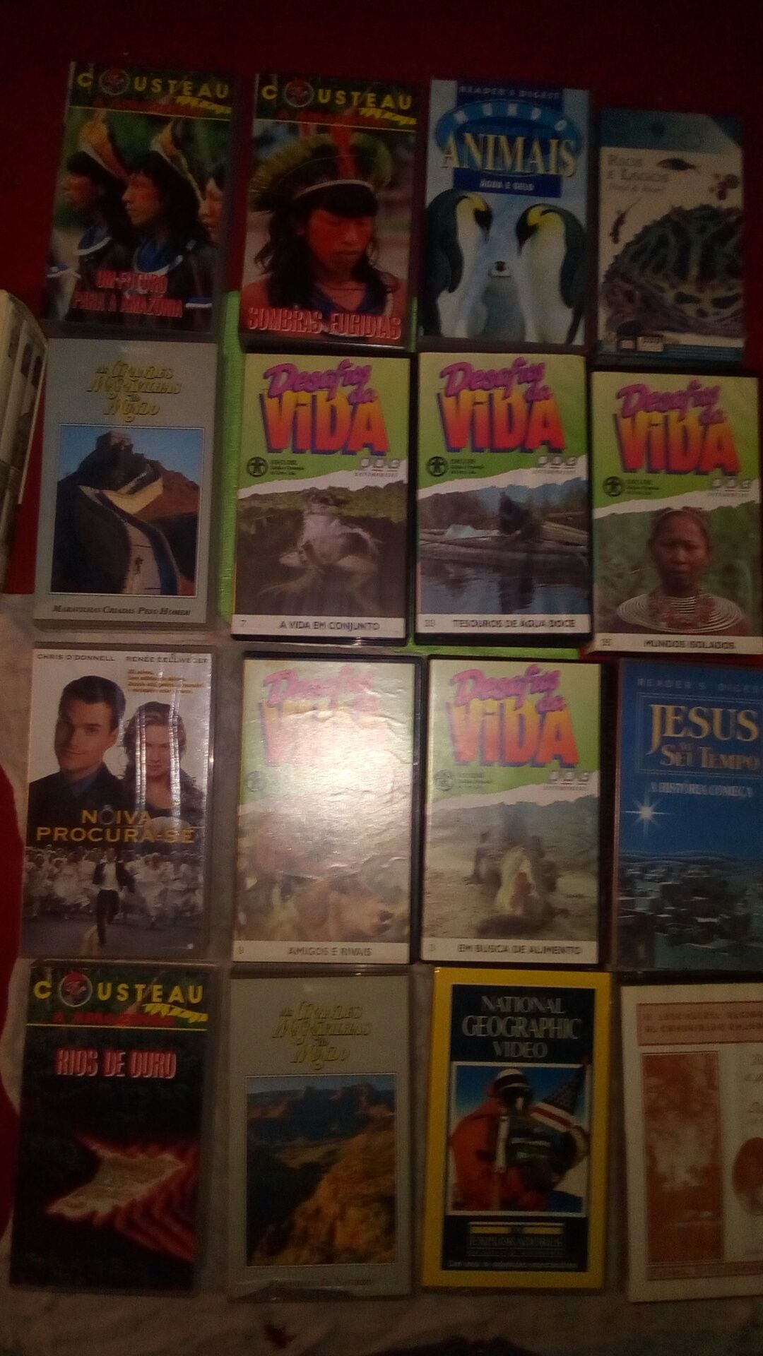 Documentários em VHS